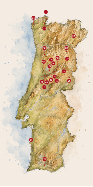 Mapa de Portugal